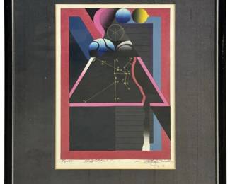 Akira Kurosaki "Sagittarius" Serigraph