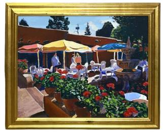 Signed C. Gerlach Acrylic on Canvas