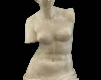 Italian Carved Mable Venus de Milo Sculpture