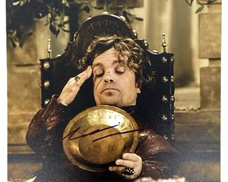 Peter Dinklage Signed GoT Photo with CoA
