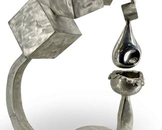 Artistic Abstract Metal Structure