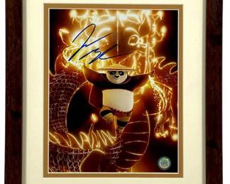 Jack Black Signed Kung Foo Panda Photo +CoA