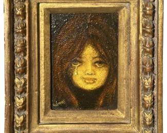Signed Ruth Vamos Oil on Panel