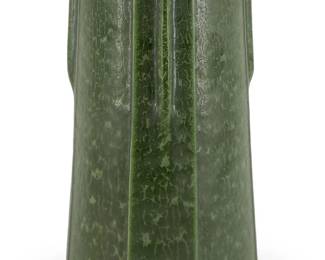 Signed Ken Nekola Ephraim Green Pottery Vase