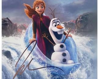 Kristen Bell Signed Frozen Photo with CoA