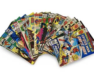 22pc Vintage Marvel Comic Collection