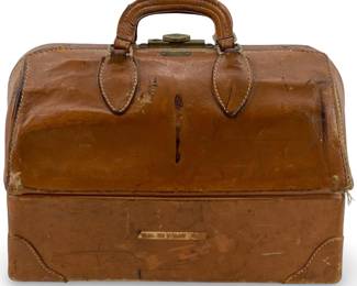 Vintage Doctor’s Bag with Medical Equipment