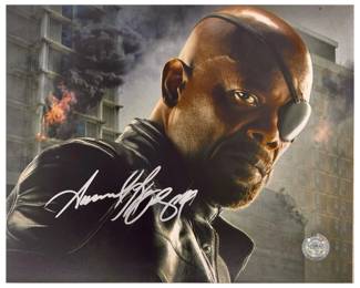 Signed Samuel L. Jackson Nick Fury Photo & CoA
