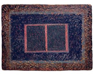 Signed Shahrokh Rezvani Mixed Media on Plaster