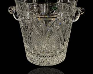 Irish Shannon Lead Crystal Ice Bucket