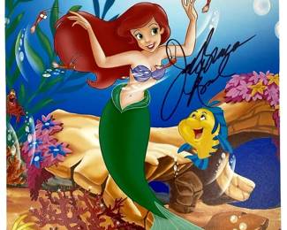 Jodi Benson Signed Ariel Photo with CoA