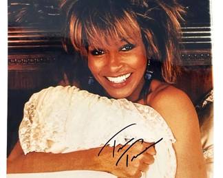 Tina Turner Signed Photo with CoA