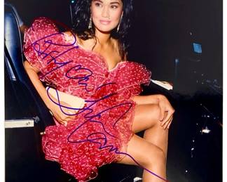 Tia Carrere Signed Photo with CoA