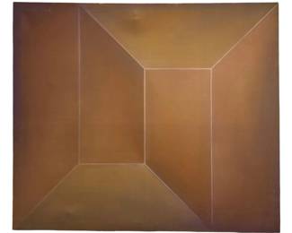 Signed Clinton Hill Abstract Oil on Canvas