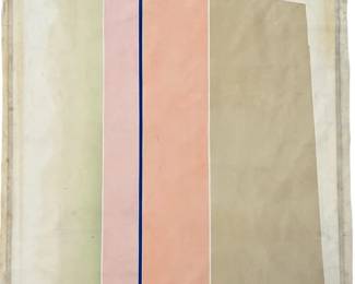 Signed Clinton Hill Mixed Media on Canvas