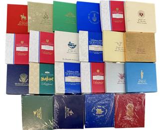 22pc Historical Association Christmas Ornaments