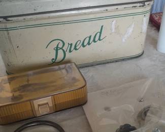 Metal Bread Box