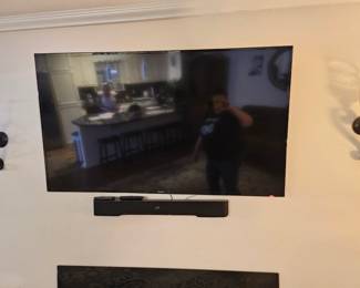 Large smart TV