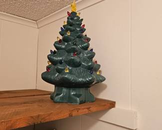 Ceramic light up Christmas tree