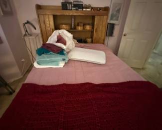 Oak headboard
