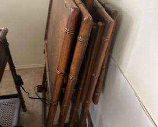 Bamboo TV trays