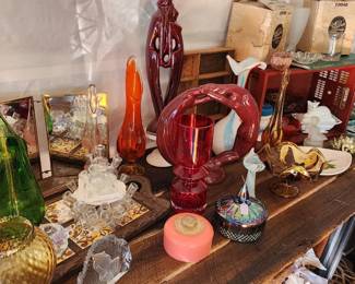High end glassware