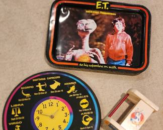 Zodiak clock, ET, Playskool
