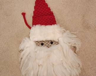 Macrame santa