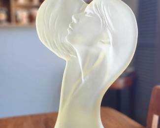 Lucite sculpture 