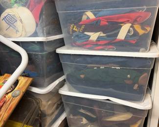 Vintage shoes, hats, and bags