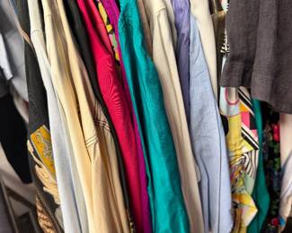 Silk blouses