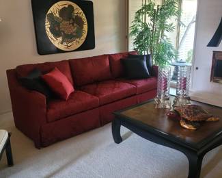 There are two matching Ethan Allen Sofa- Like New 
