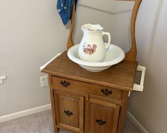 Antique wash stand