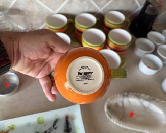 Vintage pier one mugs