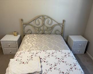 Iron full bed complete
