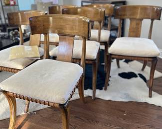 Kreiss Klismos Dining Chairs -set of 6