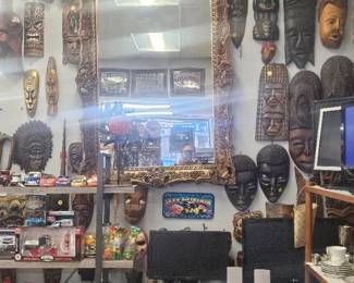 wood masks