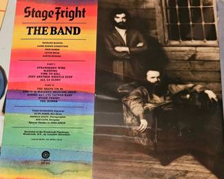 Sealed original Stage Fright The Band lp
