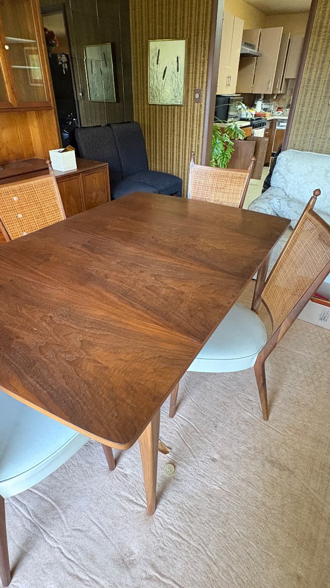 Drexel Midcentury table and chairs