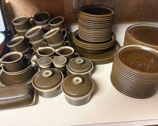 Set of vintage stoneware
