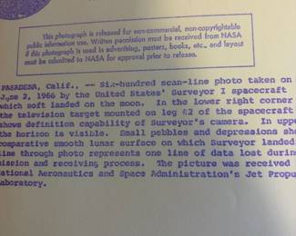 NASA Surveyor 1 photo