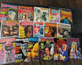 Horror / Monster Magazine Lot