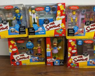 Simpsons Electronic Toys In Boxes