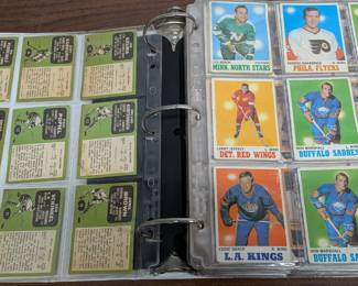 Binder of Mixed Sports Cards