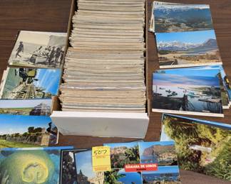 Large Lot of International Postcards