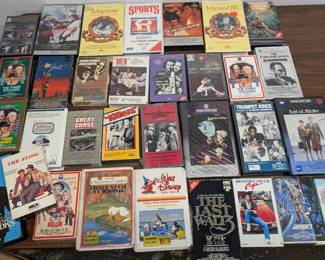 Huge Lot of BETA cassettes (not VHS)