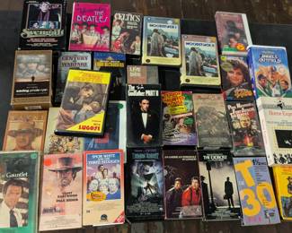 Huge VHS Lot