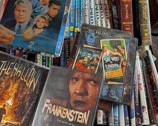 HUGE Lot of DVDs - lots of horror