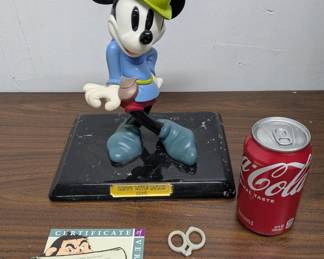 Disney Exclusive Mickey Mouse Statue with box