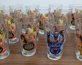WWE / Wrestling Pint Glasses